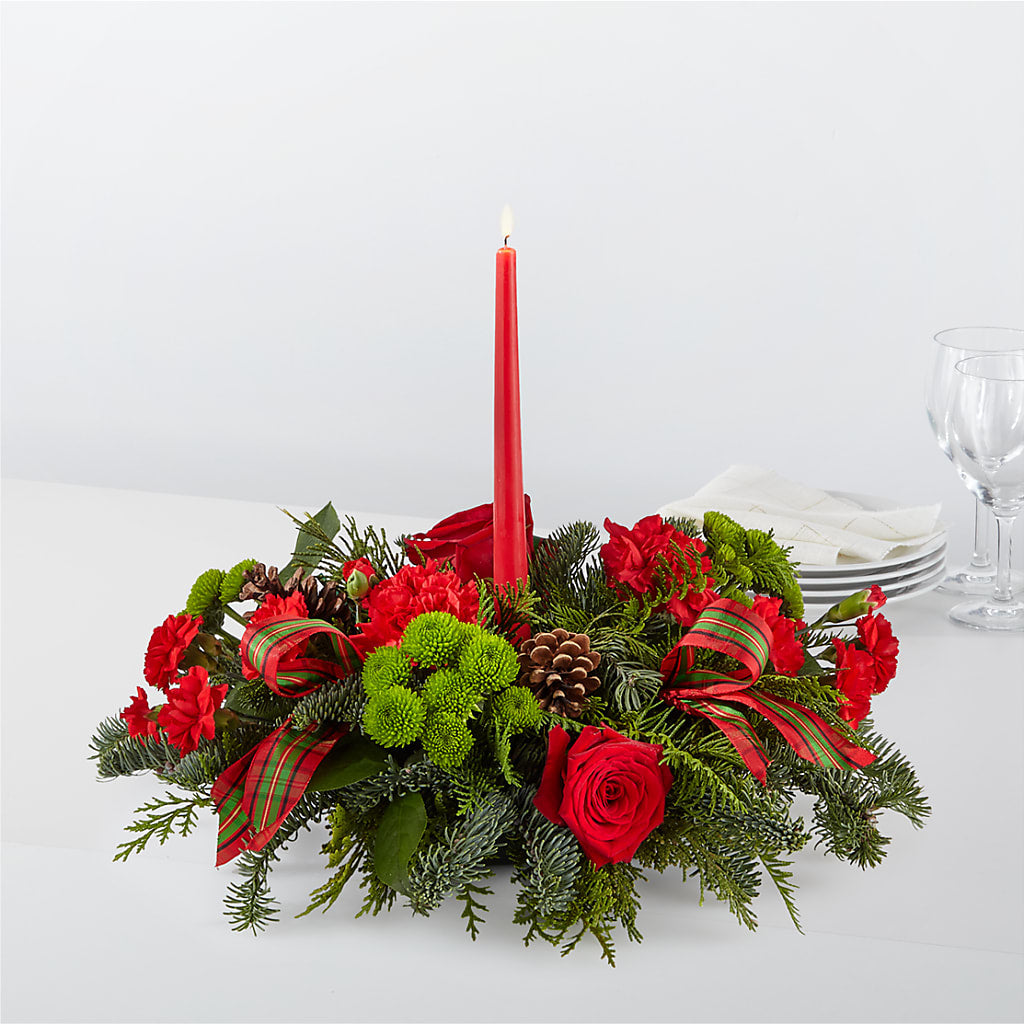 By the Candlelight Centerpiece – Hallmark Flower Shoppe, Panama City FL