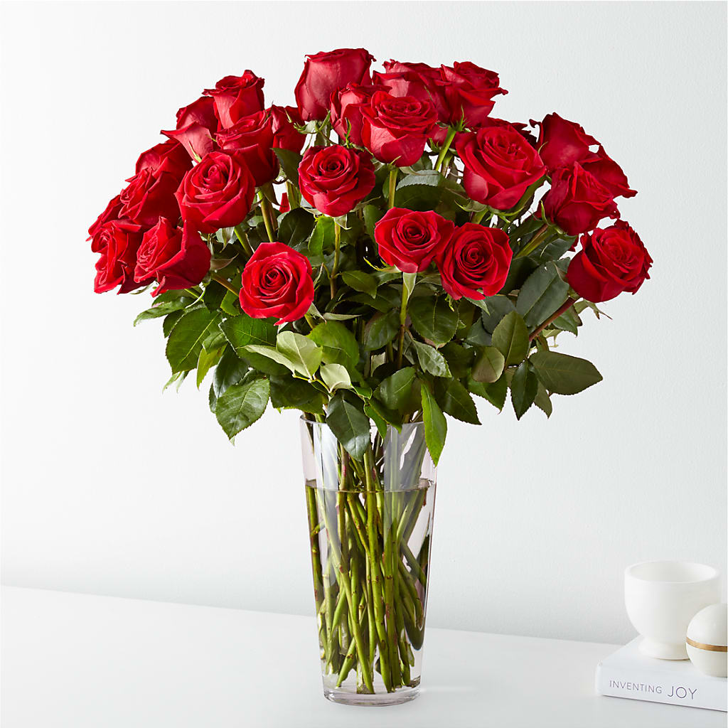 Long Stem Red Rose Bouquet – Hallmark Flower Shoppe, Panama City FL