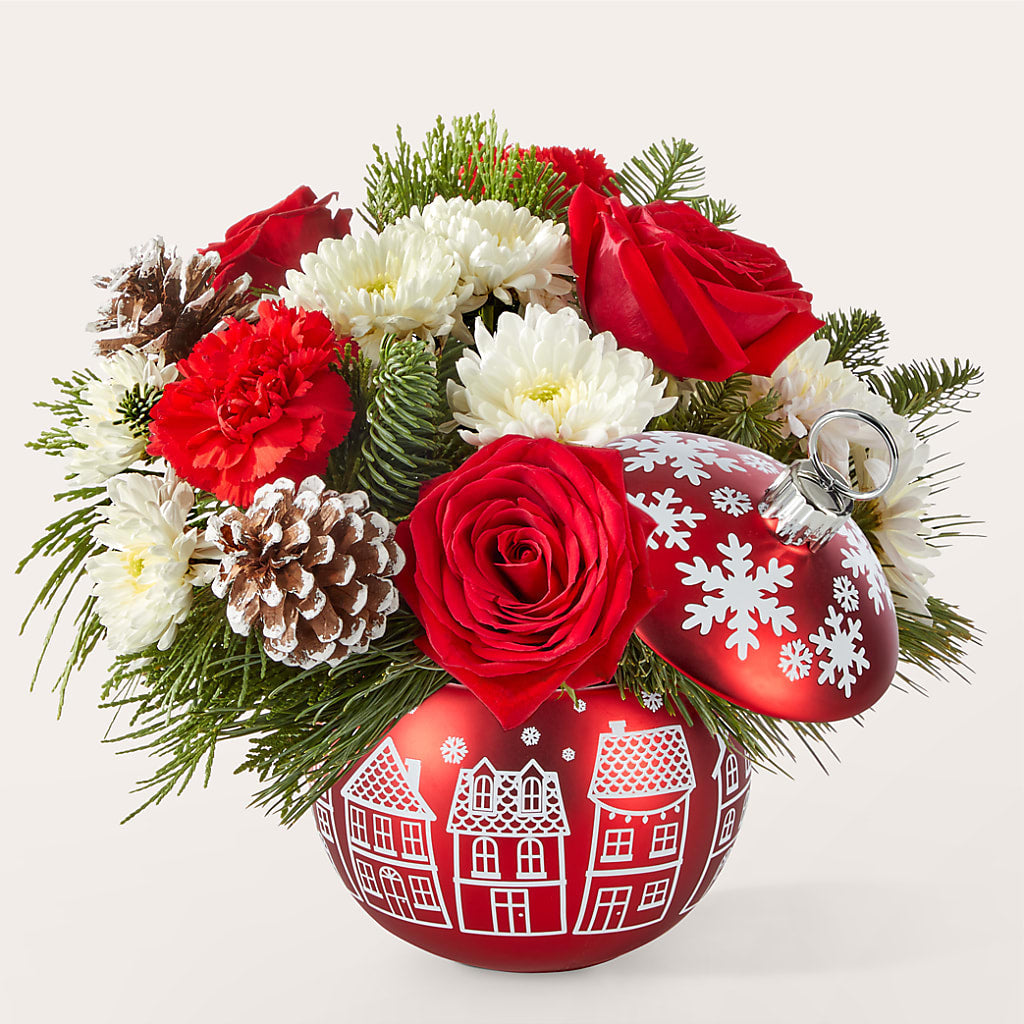 Christmas Village Ornament – Hallmark Flower Shoppe, Panama City FL