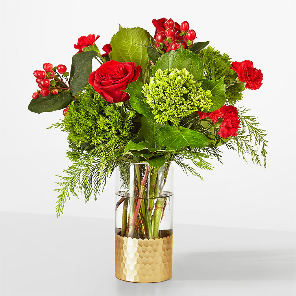 Plaid Throw Bouquet – Hallmark Flower Shoppe, Panama City FL