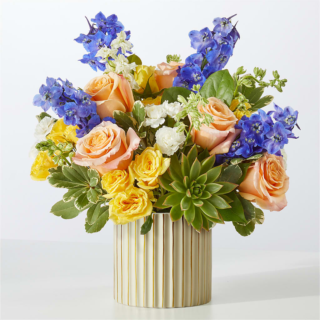 Cobalt Reverie Bouquet – Hallmark Flower Shoppe, Panama City FL