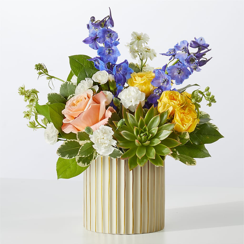Cobalt Reverie Bouquet – Hallmark Flower Shoppe, Panama City FL