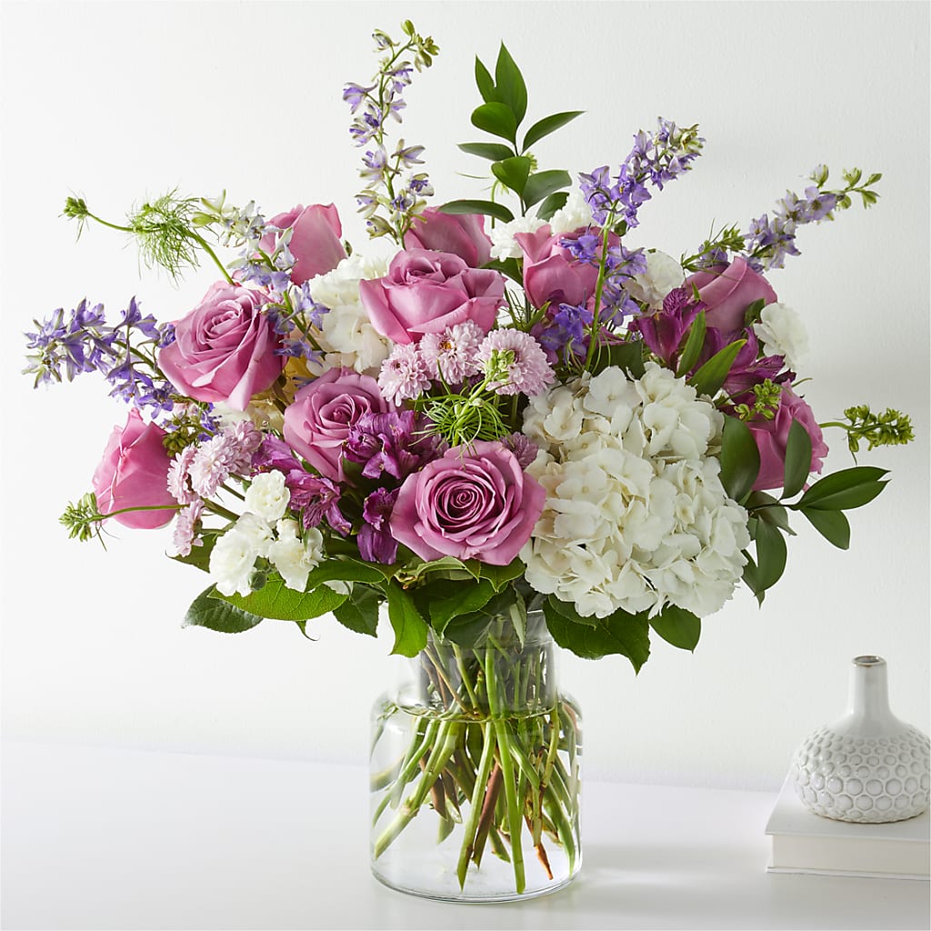Violet Caress Bouquet – Hallmark Flower Shoppe, Panama City FL