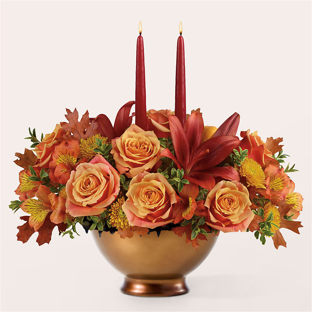 Harvest Table Centerpiece – Hallmark Flower Shoppe, Panama City FL