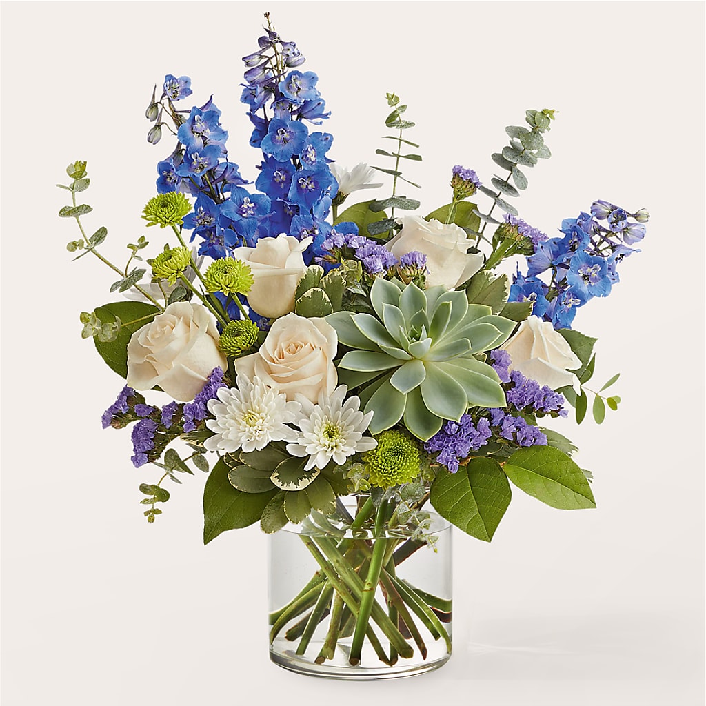 Cerulean Waves Bouquet – Hallmark Flower Shoppe, Panama City FL