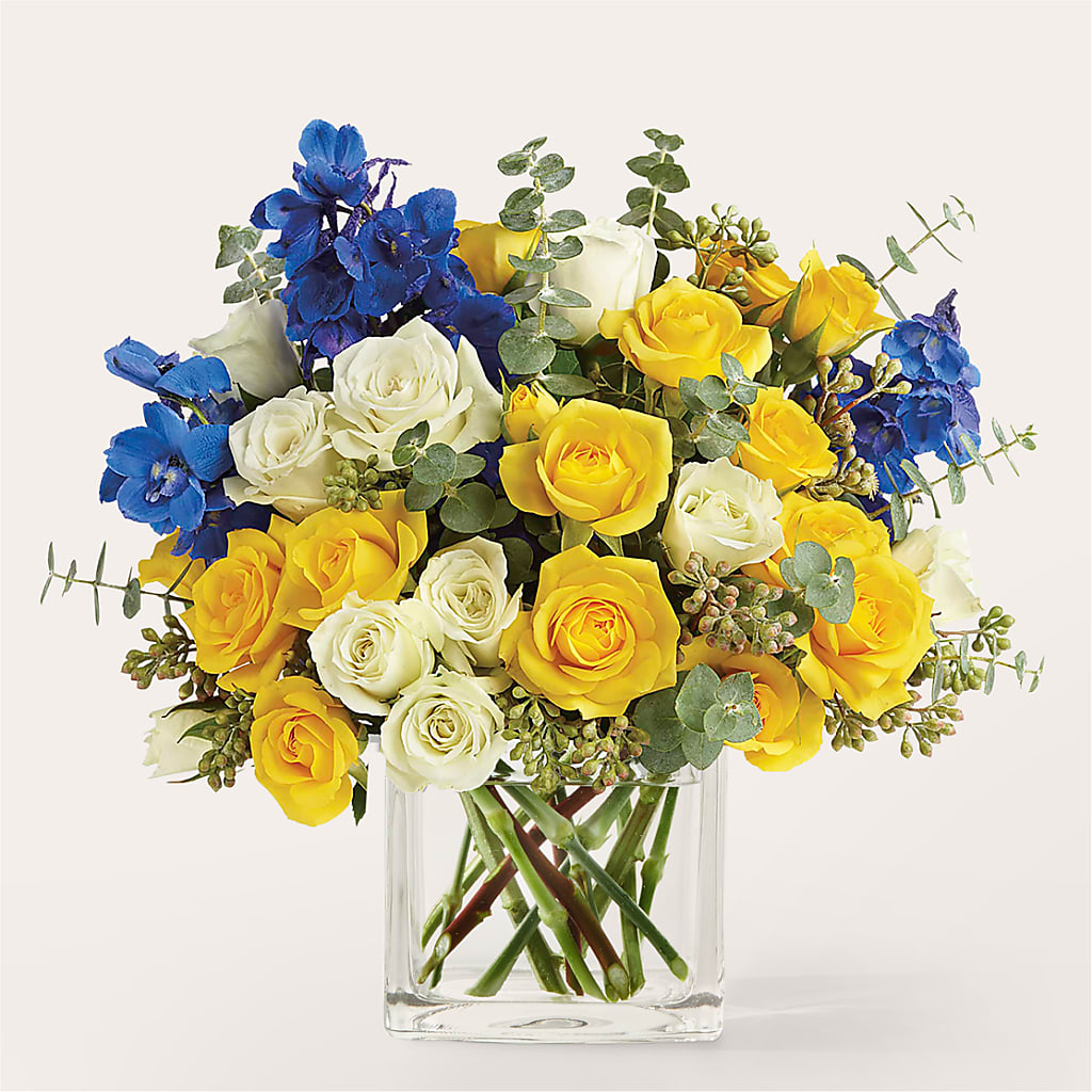 Sparkling Citrine Bouquet – Hallmark Flower Shoppe, Panama City FL