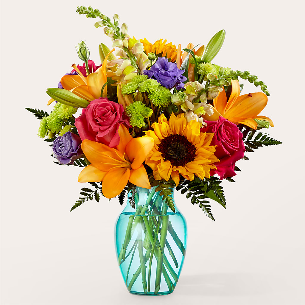 Double Rainbow Bouquet – Hallmark Flower Shoppe, Panama City FL