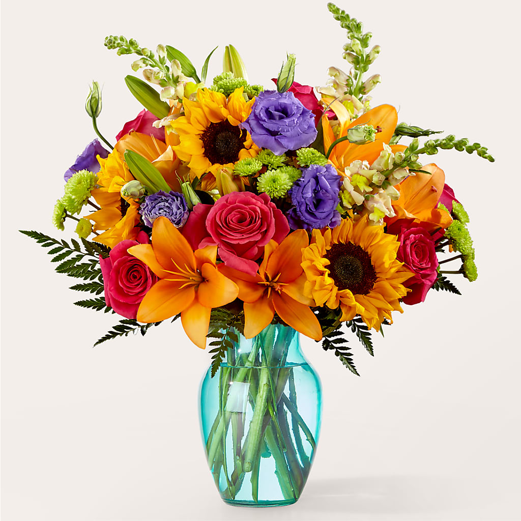 Double Rainbow Bouquet – Hallmark Flower Shoppe, Panama City FL