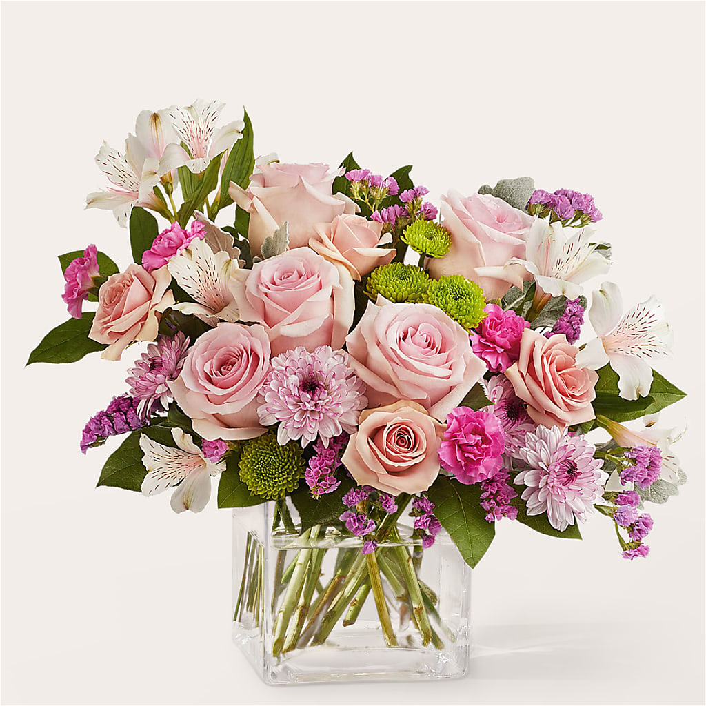 Pink Suede Bouquet – Hallmark Flower Shoppe, Panama City FL