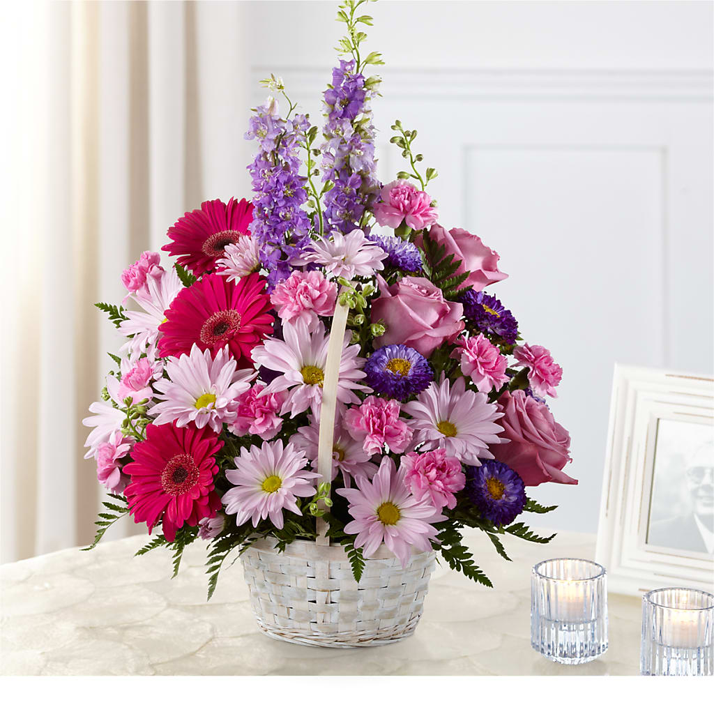 Pastel Peace Basket – Hallmark Flower Shoppe, Panama City FL