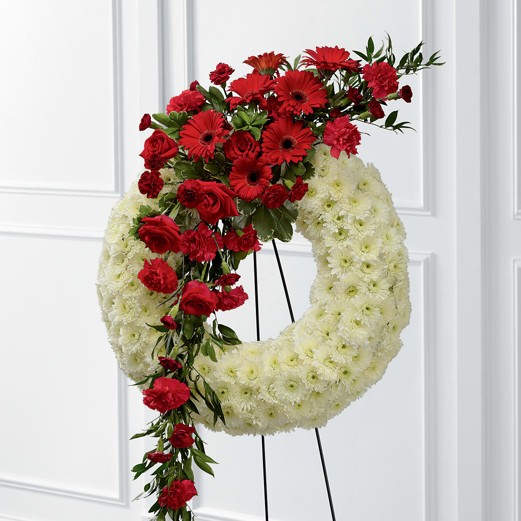 Graceful Tribute Wreath – Hallmark Flower Shoppe, Panama City FL