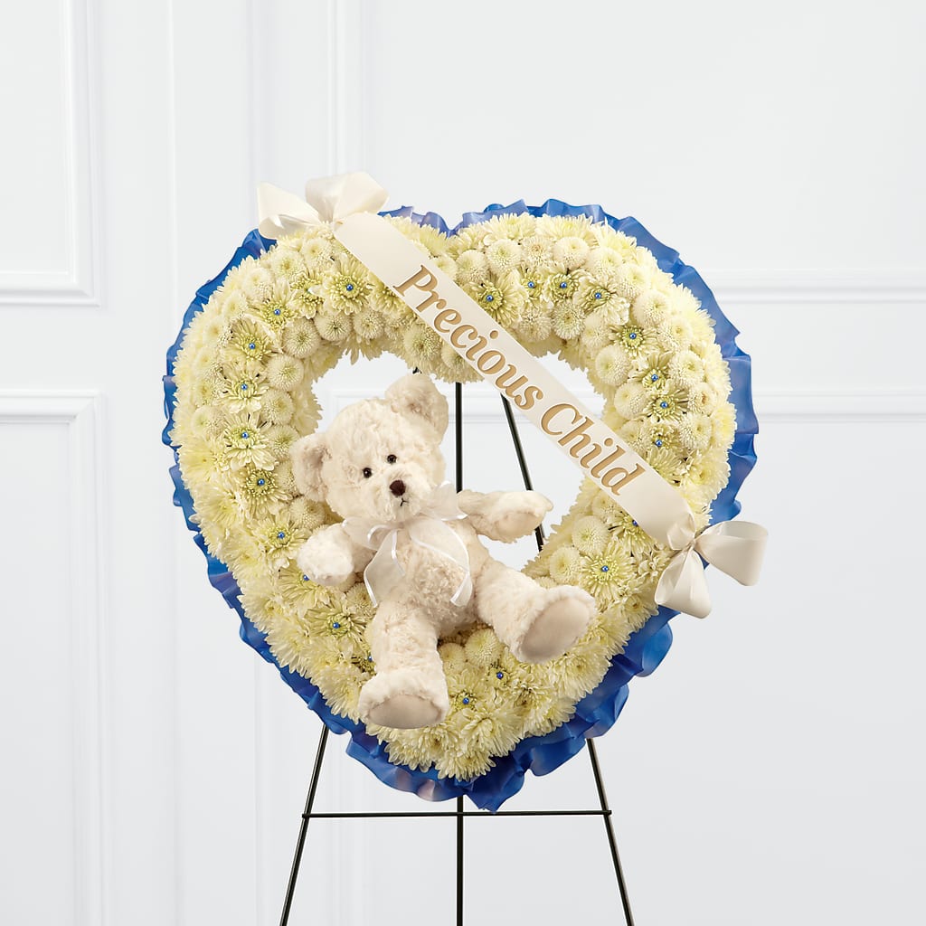 Precious Child Standing Heart – Hallmark Flower Shoppe, Panama City FL