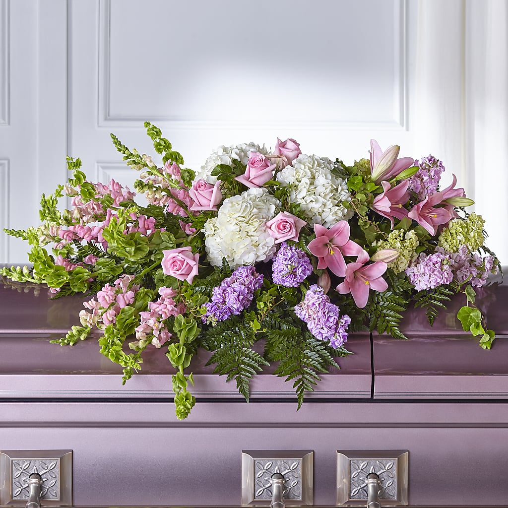 Life's Gratitude Casket Spray – Hallmark Flower Shoppe, Panama City FL
