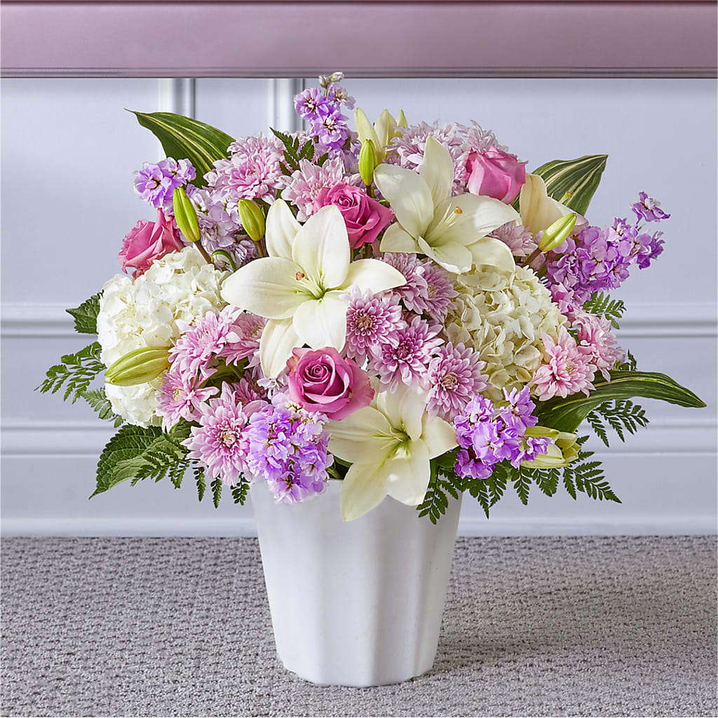 Heaven Sent Floor Basket – Hallmark Flower Shoppe, Panama City FL