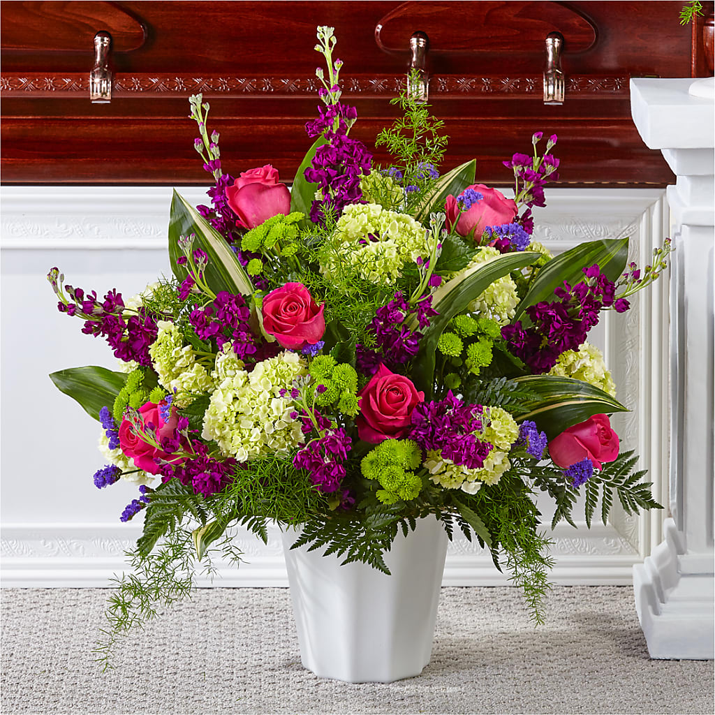 Beautiful Horizons Floor Basket – Hallmark Flower Shoppe, Panama City FL