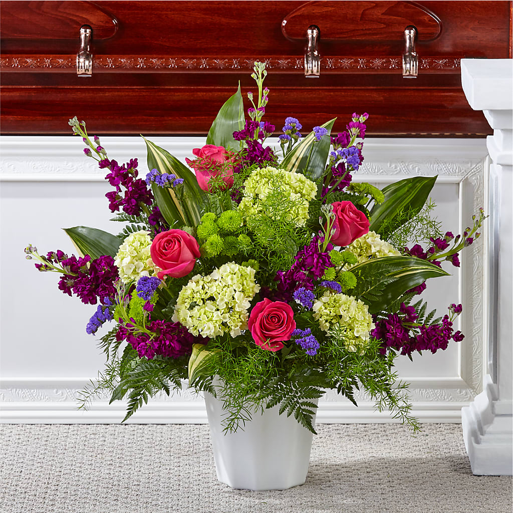 Beautiful Horizons Floor Basket – Hallmark Flower Shoppe, Panama City FL