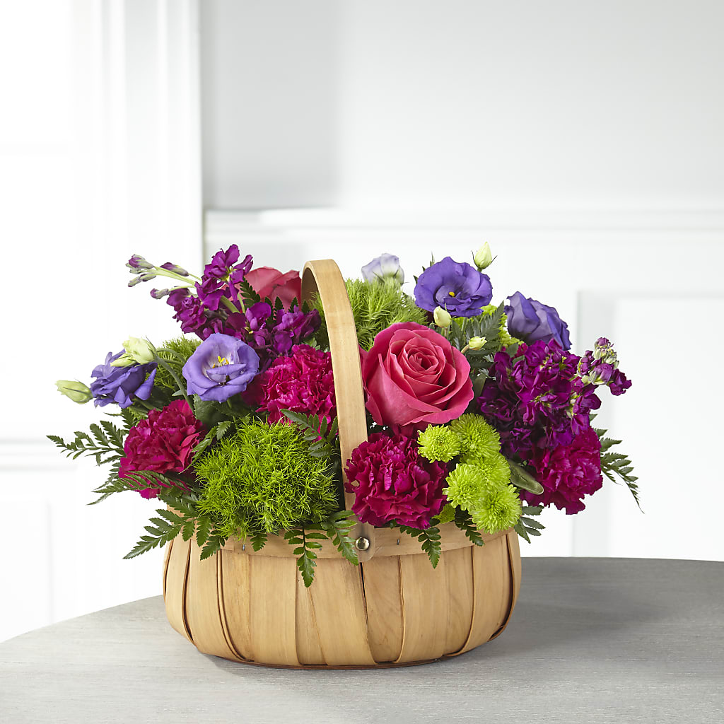 Serene Sanctuary Basket – Hallmark Flower Shoppe, Panama City FL