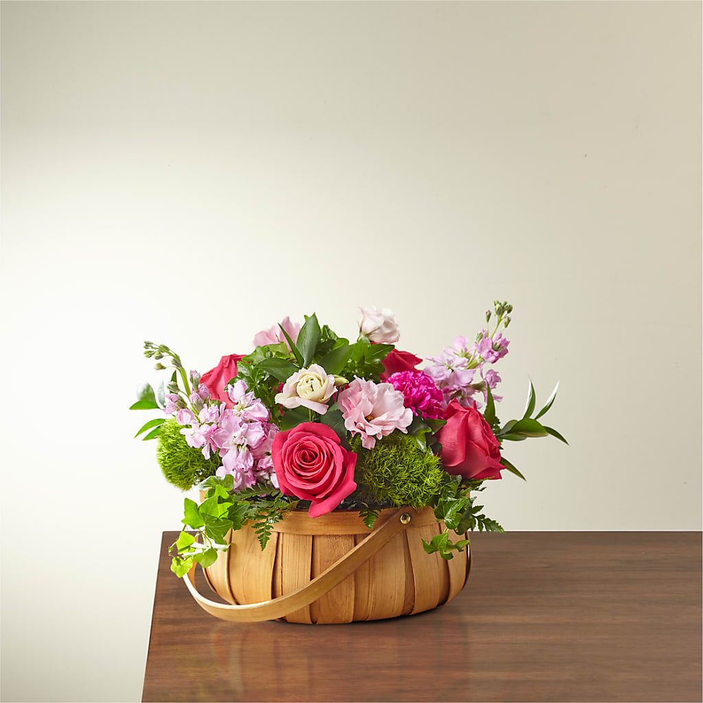 Radiance in Bloom Basket – Hallmark Flower Shoppe, Panama City FL