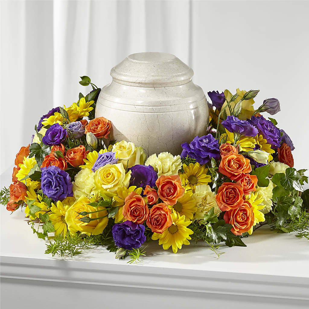 Blossoms of Remembrance Cremation Adornment – Hallmark Flower Shoppe, Panama City FL