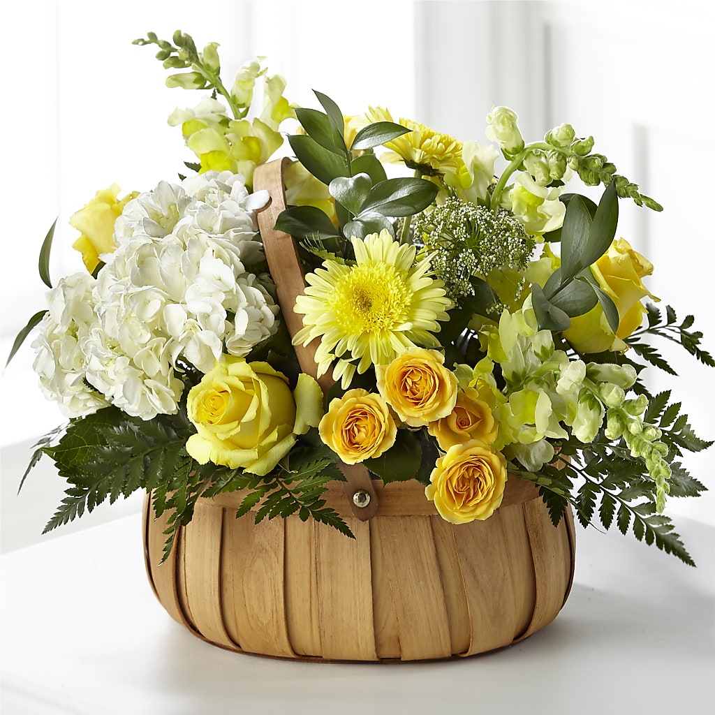 Rustic Remembrance Basket – Hallmark Flower Shoppe, Panama City FL
