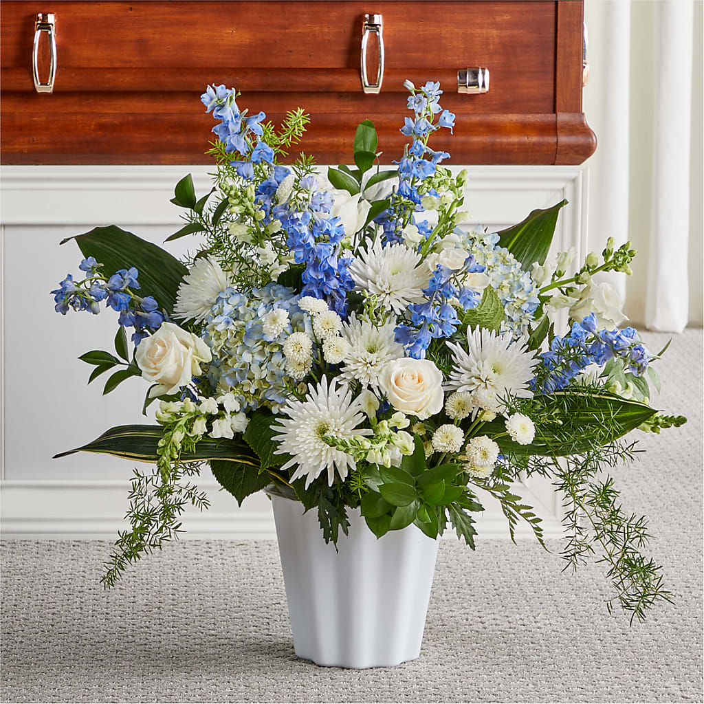 Everlasting Memories Floor Basket – Hallmark Flower Shoppe, Panama City FL