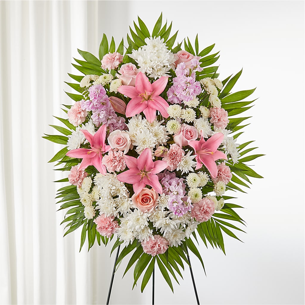Offering Solace Standing Spray – Hallmark Flower Shoppe, Panama City FL