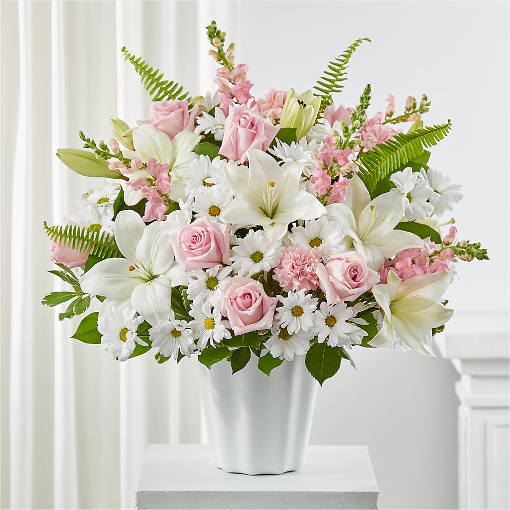 Soft Touch Tabletop Basket – Hallmark Flower Shoppe, Panama City FL