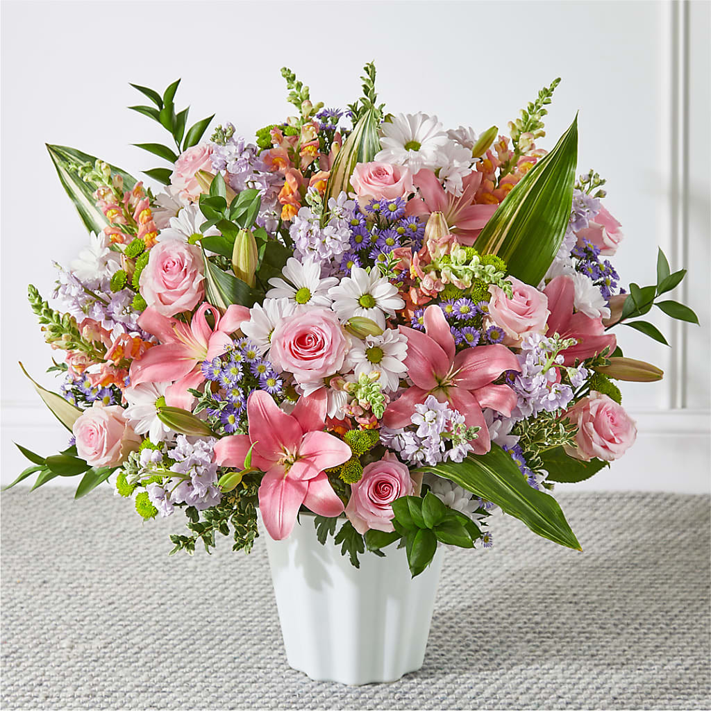 Abundant Compassion Floor Basket – Hallmark Flower Shoppe, Panama City FL
