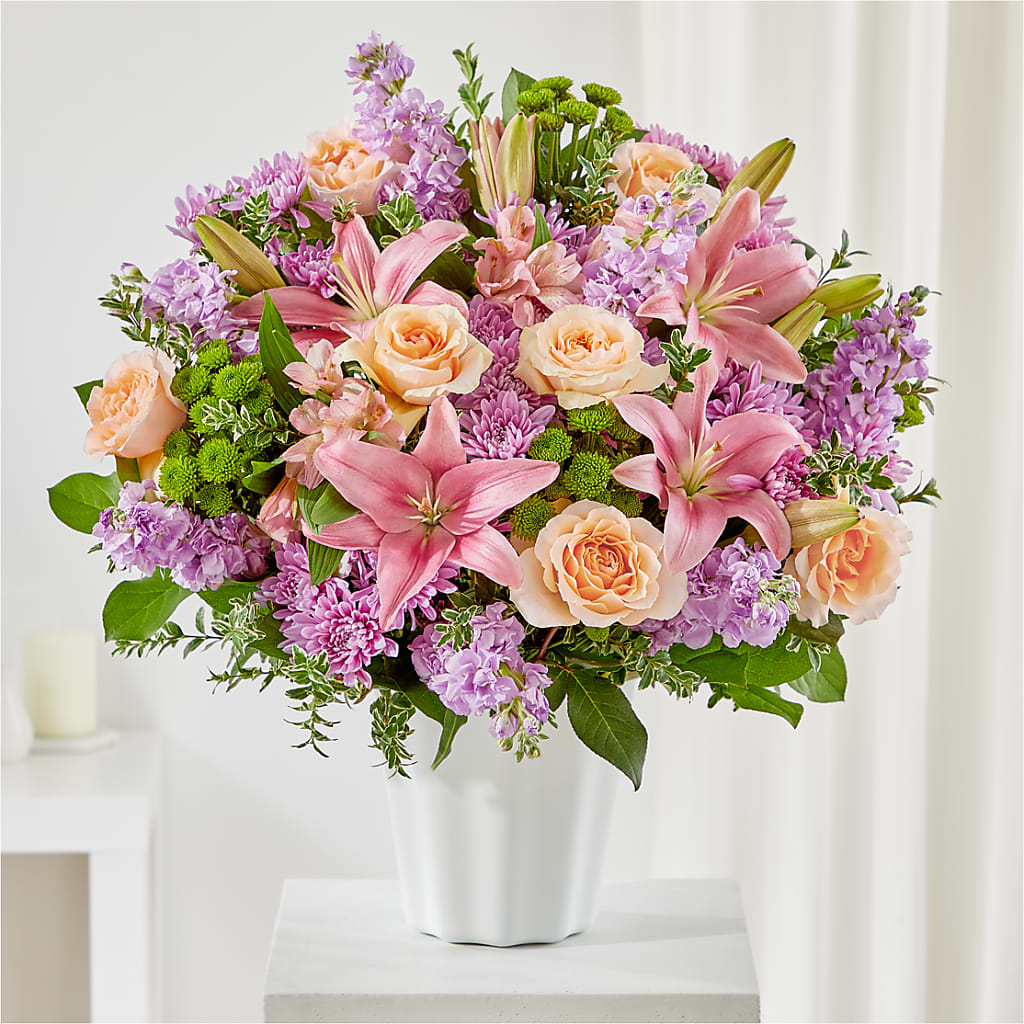 Supportive Embrace Tabletop Basket – Hallmark Flower Shoppe, Panama City FL