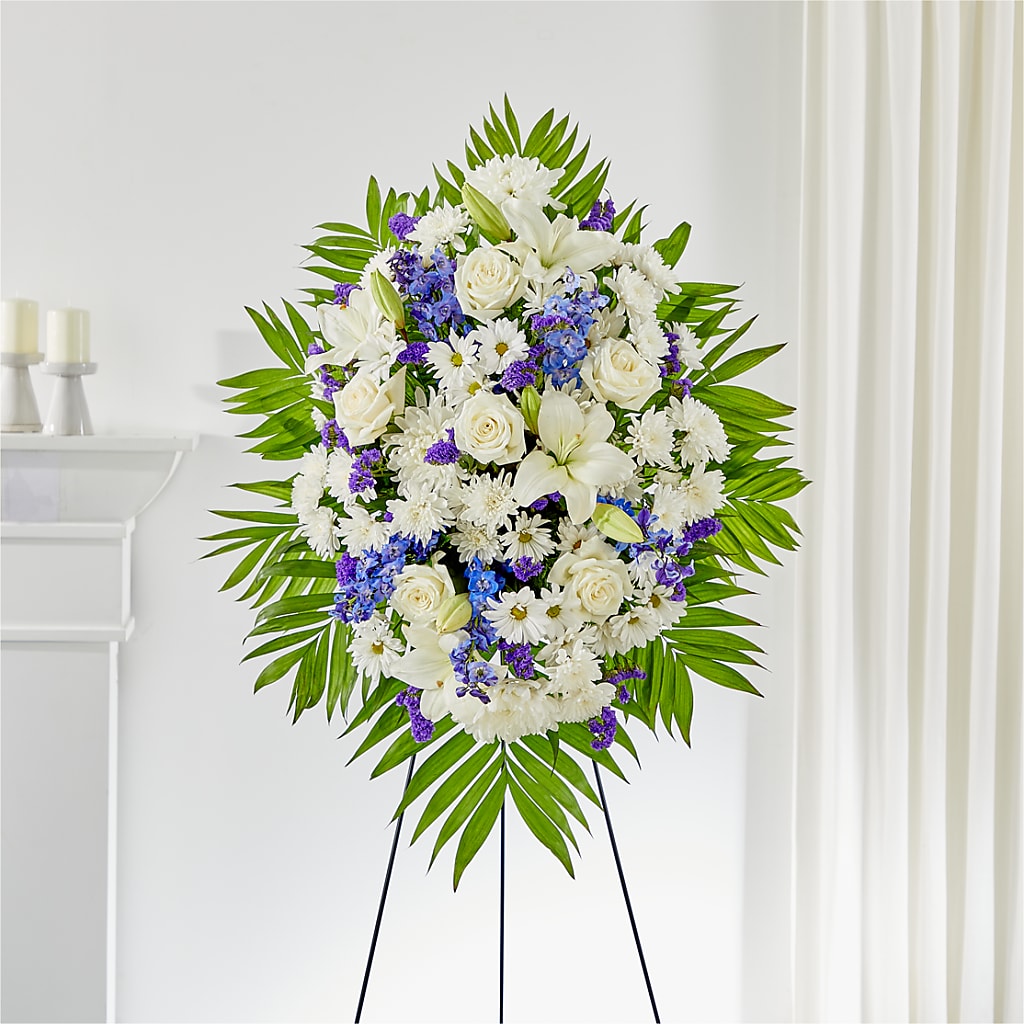 At Rest Standing Spray – Hallmark Flower Shoppe, Panama City FL