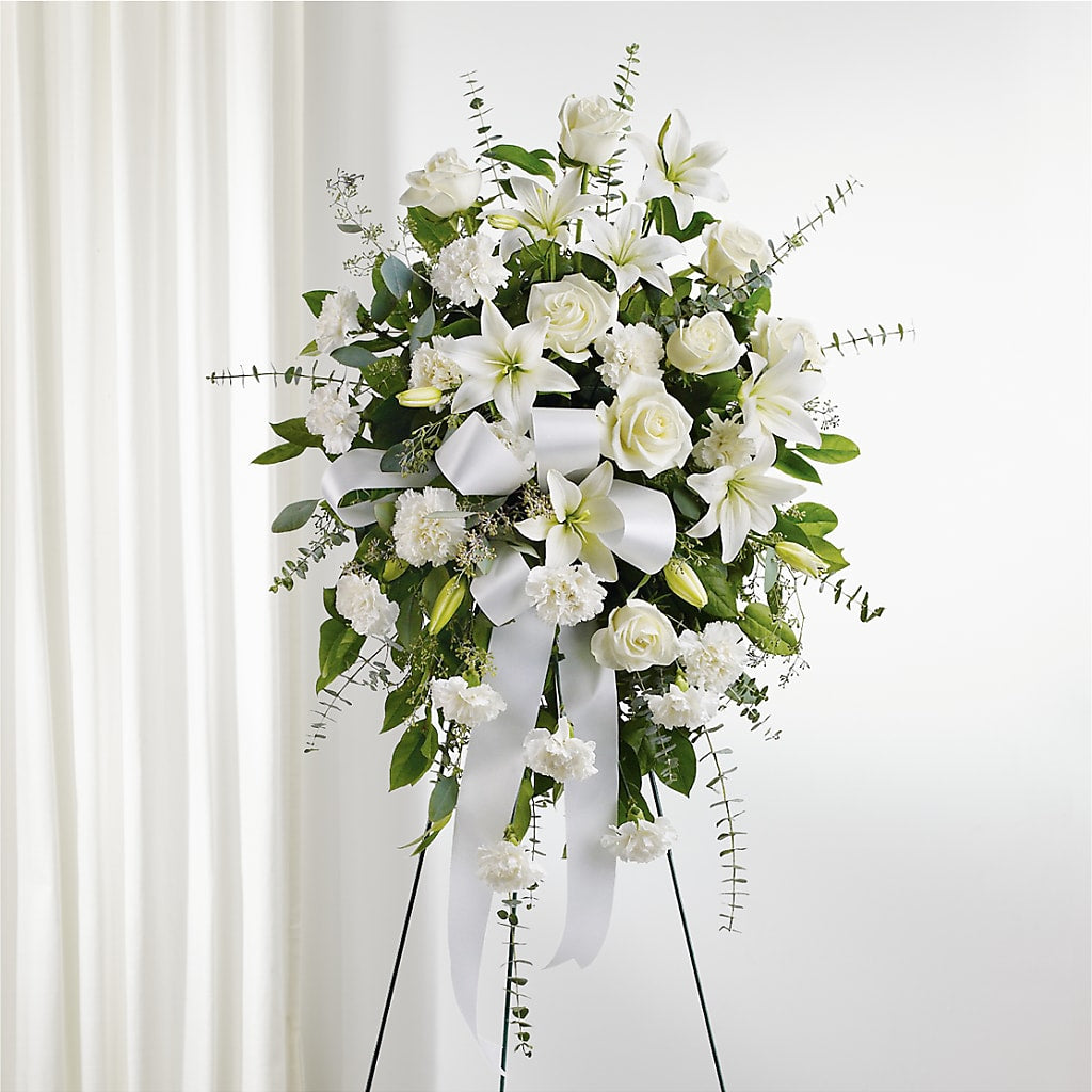 With Care Standing Spray – Hallmark Flower Shoppe, Panama City FL