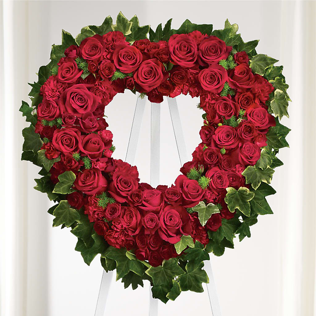 Wholehearted Standing Spray – Hallmark Flower Shoppe, Panama City FL