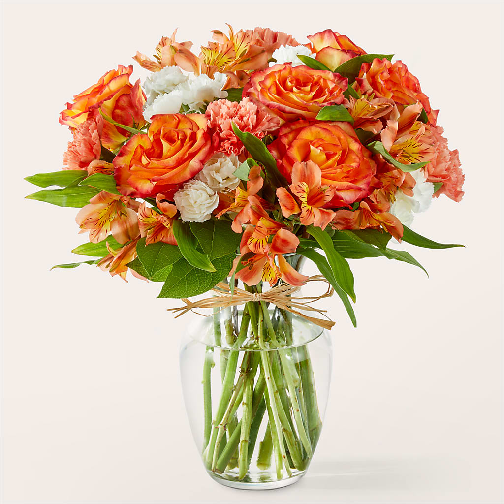 Apricot Glow Bouquet – Hallmark Flower Shoppe, Panama City FL