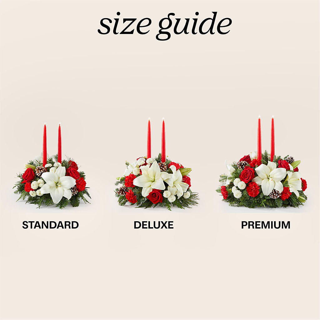 Seasonal Festivities Centerpiece – Hallmark Flower Shoppe, Panama City FL