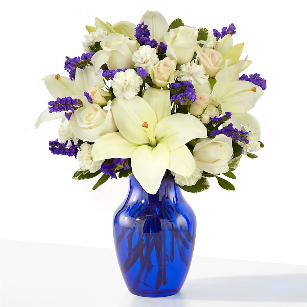 Sapphire Rush Bouquet – Hallmark Flower Shoppe, Panama City FL
