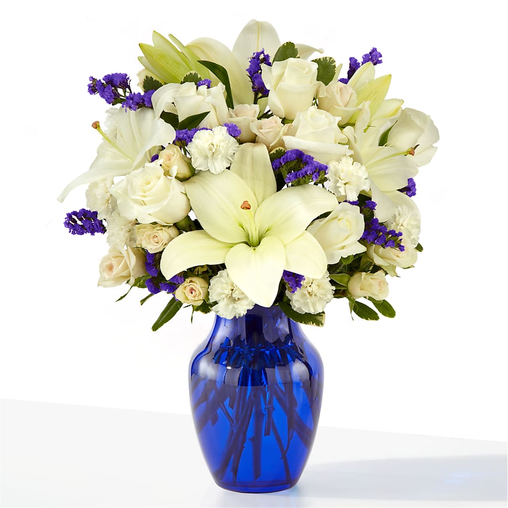 Sapphire Rush Bouquet – Hallmark Flower Shoppe, Panama City FL