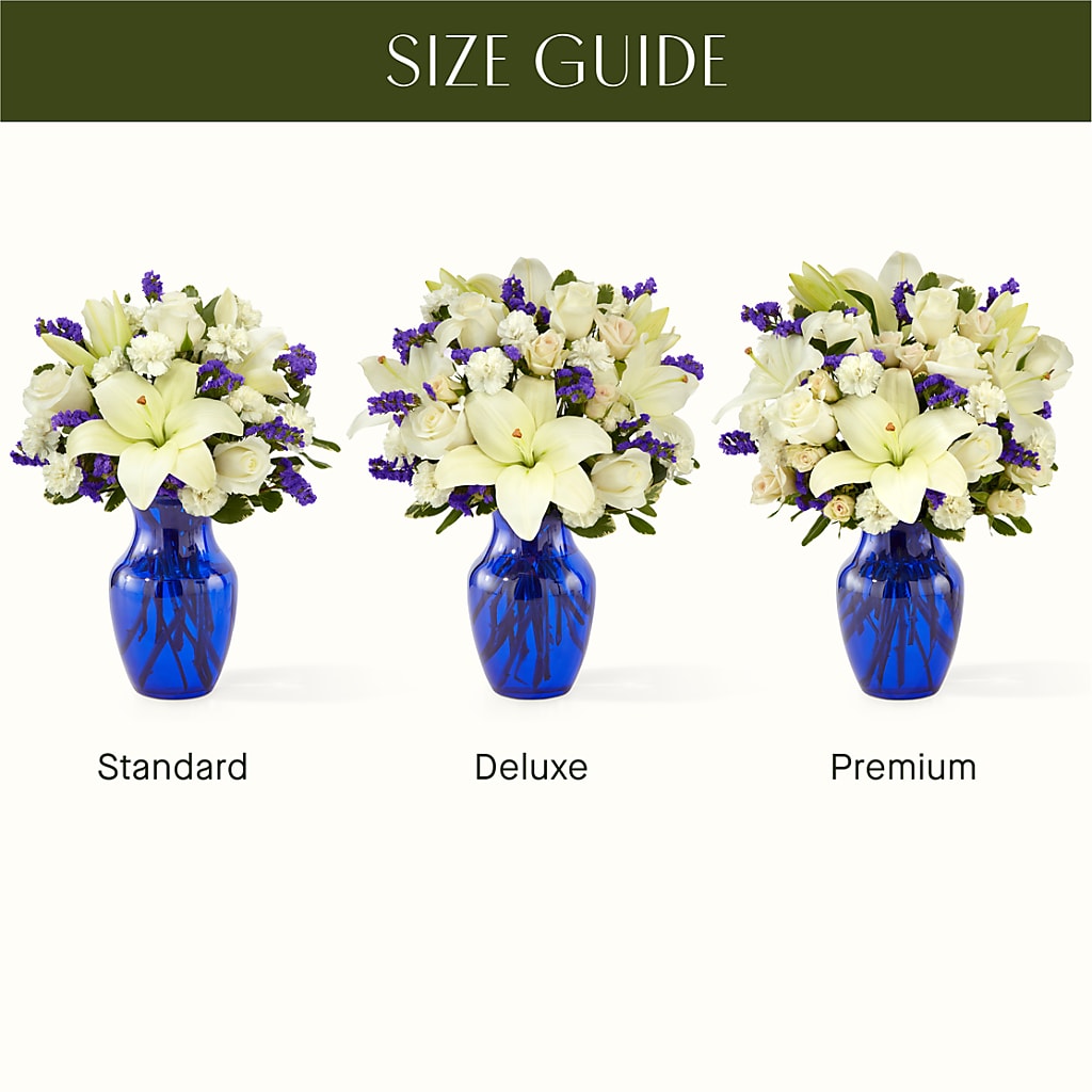 Sapphire Rush Bouquet – Hallmark Flower Shoppe, Panama City FL