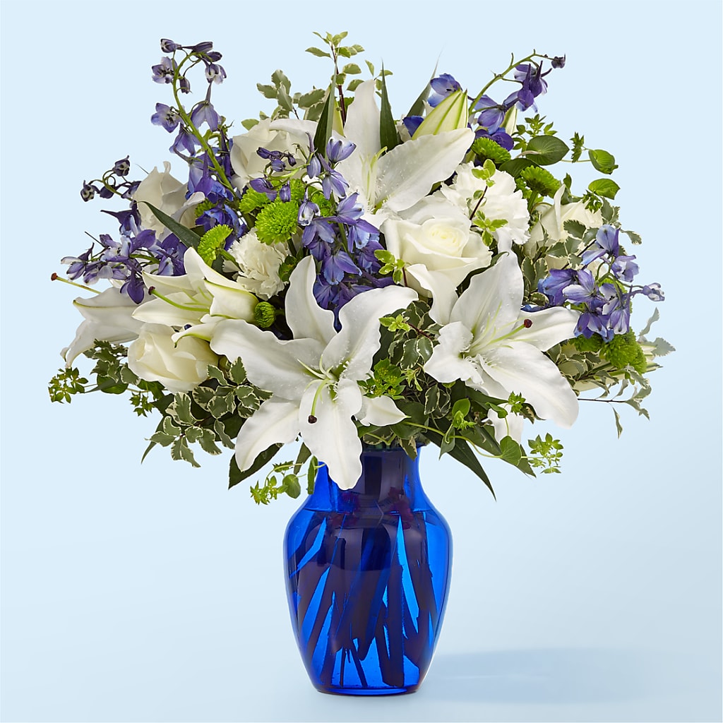 Santorini Bouquet – Hallmark Flower Shoppe, Panama City FL