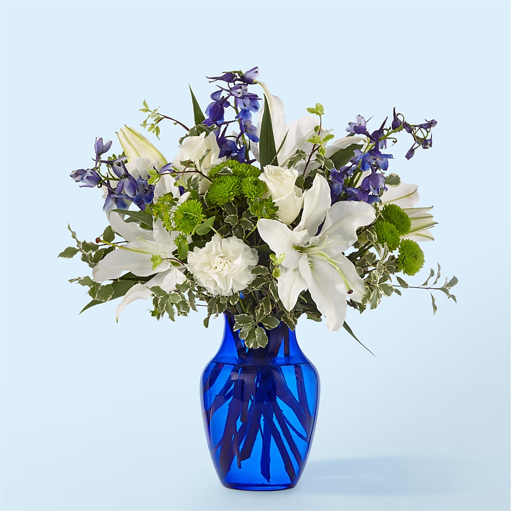 Santorini Bouquet – Hallmark Flower Shoppe, Panama City FL