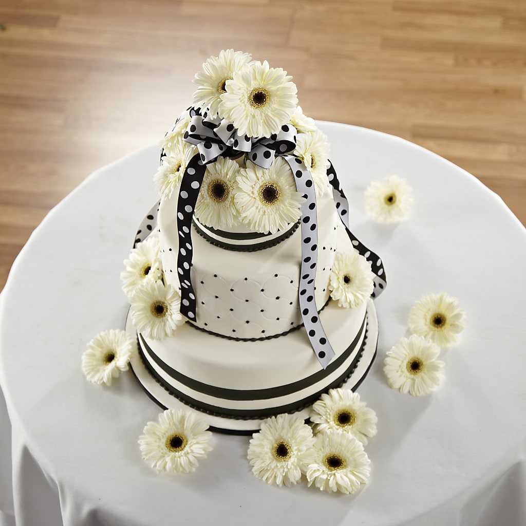 Simple Sophistication Cake Décor – Hallmark Flower Shoppe, Panama City FL