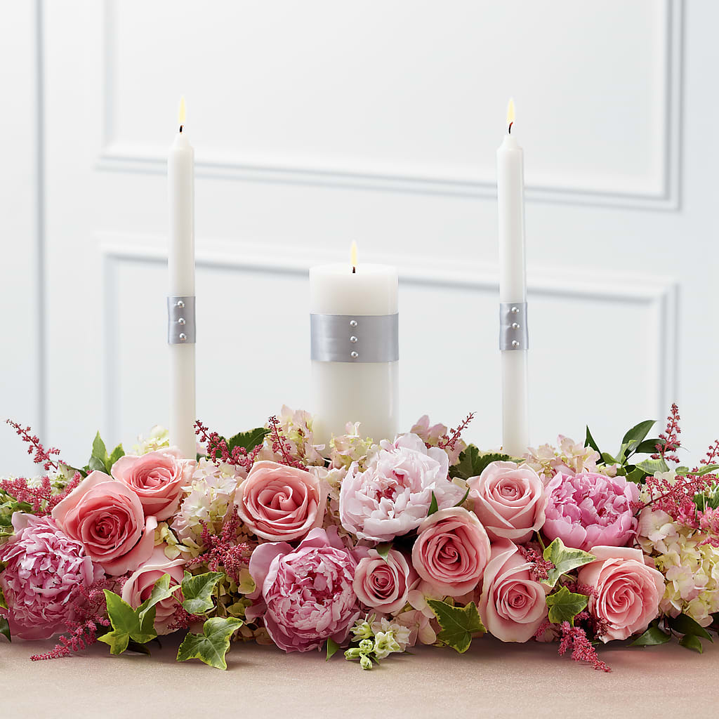 Worldwide Romance Unity Candle Arrangement – Hallmark Flower Shoppe, Panama City FL