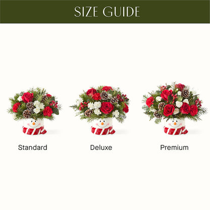 Jolly Snowman Bouquet –  Hallmark Flower Shoppe, Panama City FL