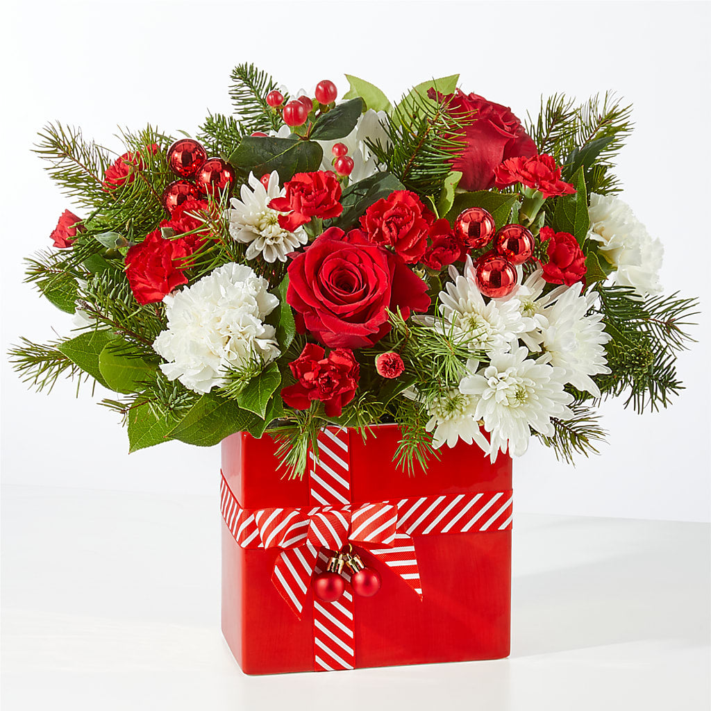 Presents Under the Tree Bouquet –  Hallmark Flower Shoppe, Panama City FL