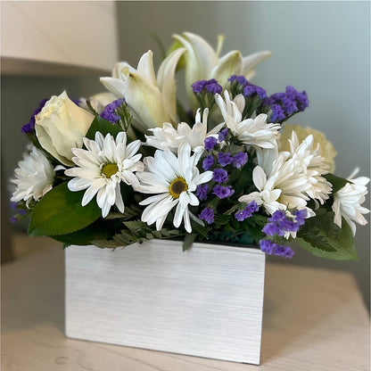 Beyond Blue Box Bouquet –  Hallmark Flower Shoppe, Panama City FL
