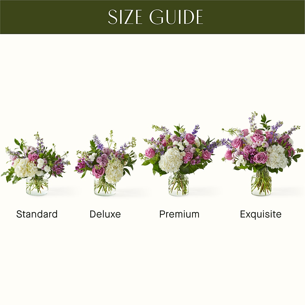 Violet Caress Bouquet –  Hallmark Flower Shoppe, Panama City FL