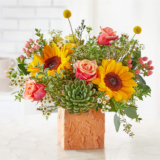 Sunflower Season Bouquet –  Hallmark Flower Shoppe, Panama City FL