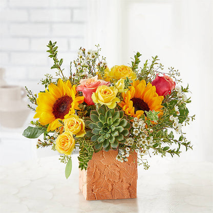 Sunflower Season Bouquet –  Hallmark Flower Shoppe, Panama City FL