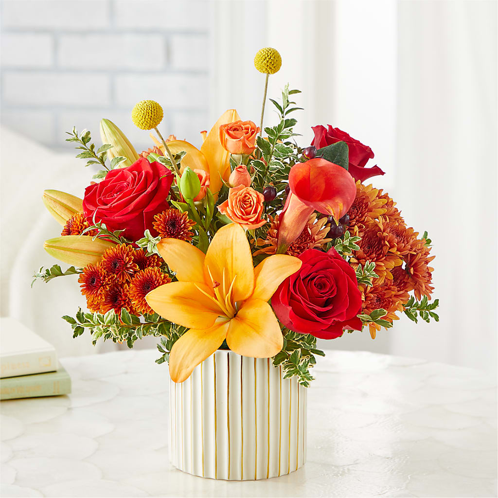 Scarlet Skies Bouquet –  Hallmark Flower Shoppe, Panama City FL