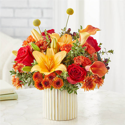 Scarlet Skies Bouquet –  Hallmark Flower Shoppe, Panama City FL