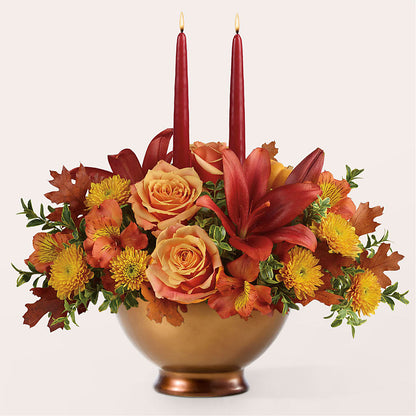 Harvest Table Centerpiece –  Hallmark Flower Shoppe, Panama City FL